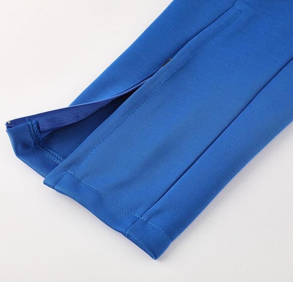 2024 Adidas Blue Full Zipper Jacket +Long Pants - Image 2
