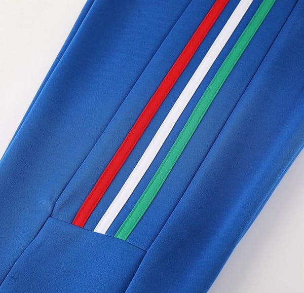 2024 Adidas Blue Full Zipper Jacket +Long Pants - Image 3