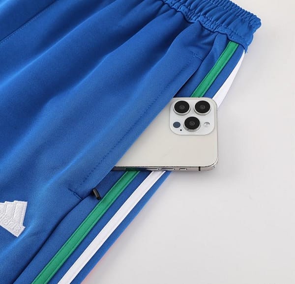 2024 Adidas Blue Full Zipper Jacket +Long Pants - Image 4