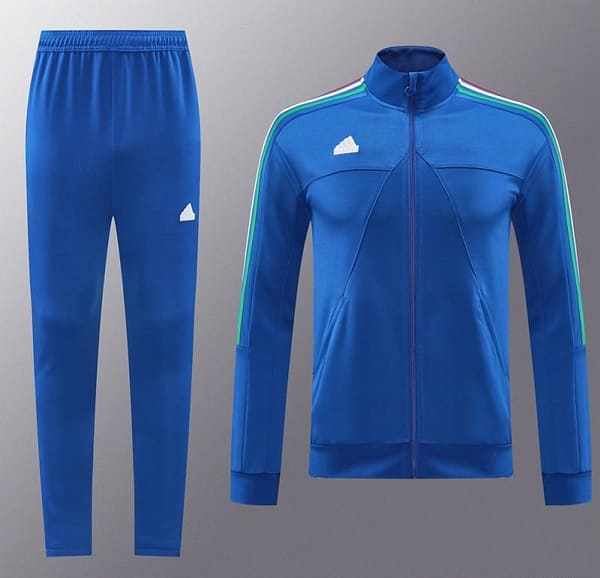 2024 Adidas Blue Full Zipper Jacket +Long Pants - Image 15