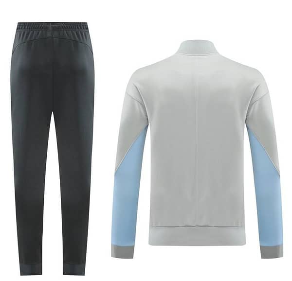 24/25 Tottenham Hotspur Grey Full Zipper Jacket +Long Pants - Image 12