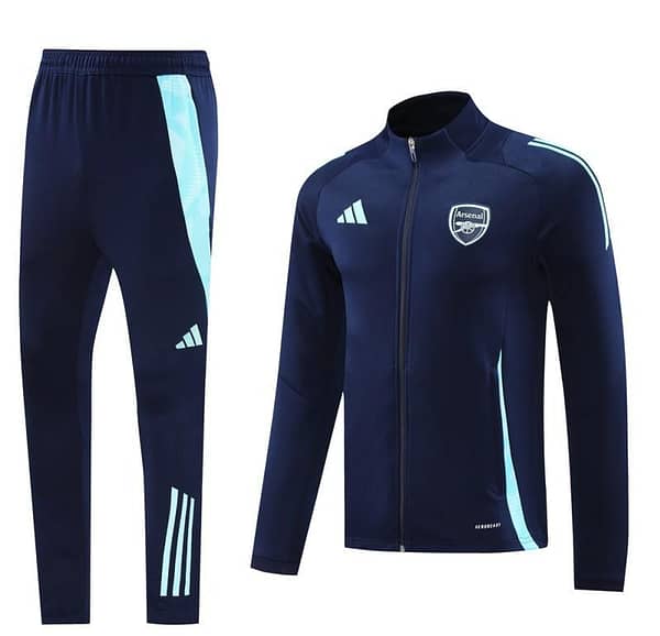24/25 Arsenal Navy Full Zipper Jacket +Long Pants