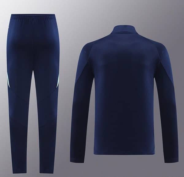24/25 Arsenal Navy Full Zipper Jacket +Long Pants - Image 12