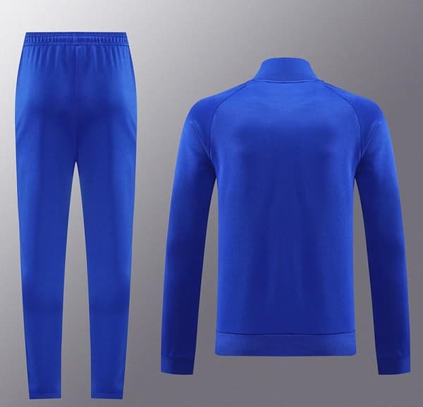 24/25 Manchester United Blue Full Zipper Jacket +Long Pants - Image 13