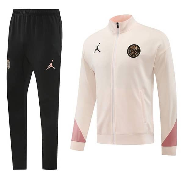 24/25 PSG Pink Full Zipper Jacket +Long Pants