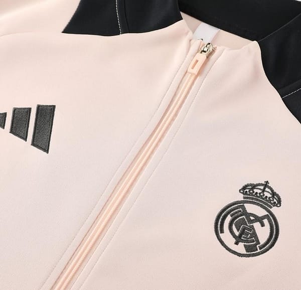 24/25 Real Madrid Pink/Black Full Zipper Jacket +Long Pants - Image 10