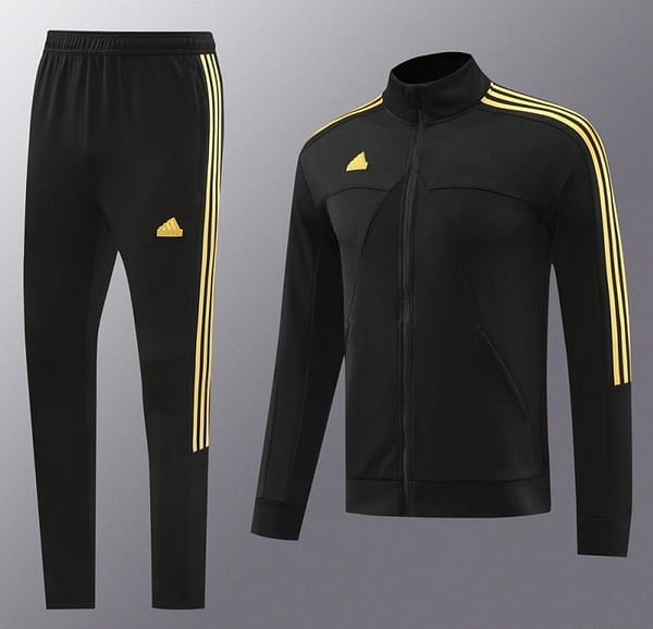 2024 Adidas Black Full Zipper Jacket +Long Pants - Image 15