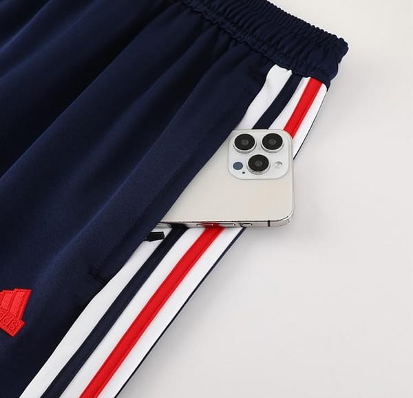 2024 Adidas Blue Full Zipper Jacket +Long Pants - Image 4