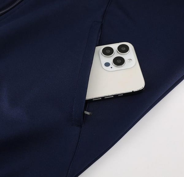 2024 Adidas Blue Full Zipper Jacket +Long Pants - Image 7