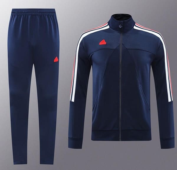2024 Adidas Blue Full Zipper Jacket +Long Pants - Image 15