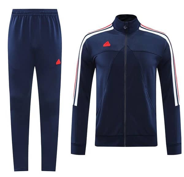 2024 Adidas Blue Full Zipper Jacket +Long Pants - Image 16
