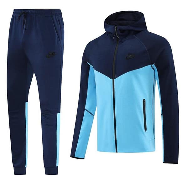 2024 NIKE Navy/Blue Full Zipper Jacket +Long Pants