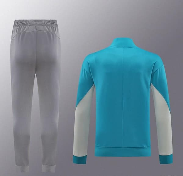 24/25 Atletico Madrid Blue Full Zipper Jacket +Long Pants - Image 12