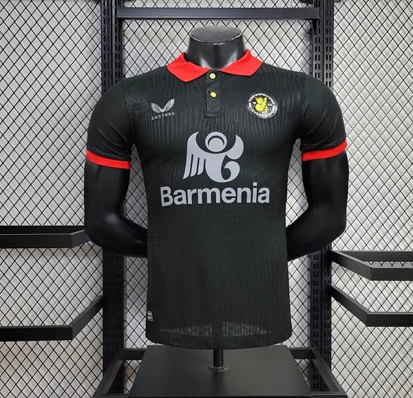 Player Version 24/25 Bayer Leverkusen 120th Anniversary Black Special Jersey - Image 8