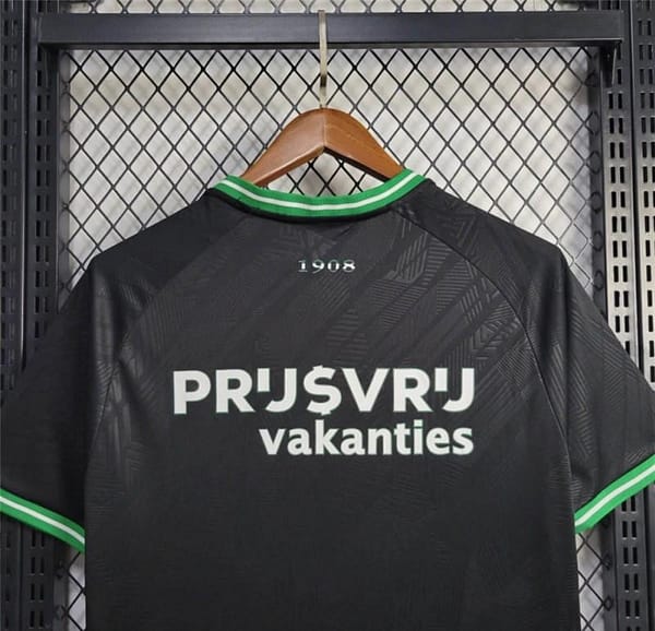 24/25 Feyenoord Rotterdam Away Black Jersey - Image 6