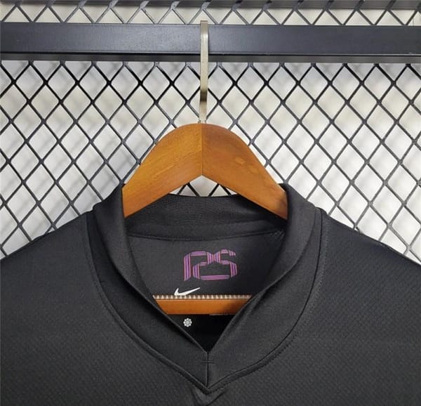2024/25 Barcelona Away Black 125 Anniversary Long Jersey - Image 2
