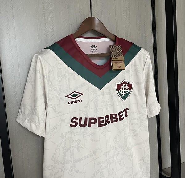 24/25 Fluminense Third White Jersey - Image 8