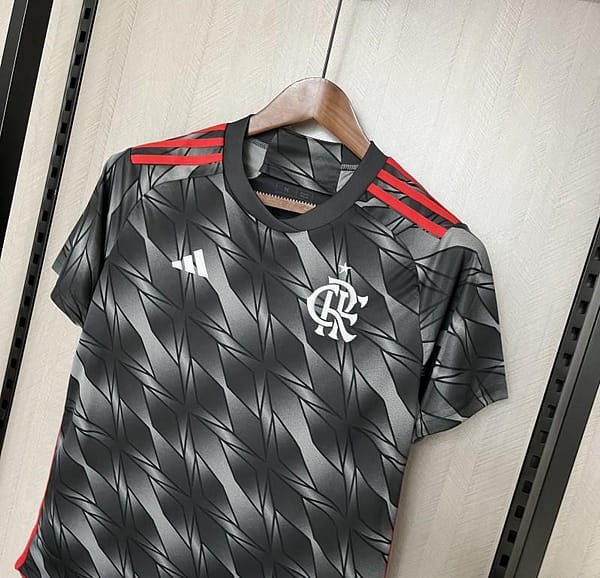 24/25 Womens Flamengo Third Black Jersey  NO Sponsor - Image 6
