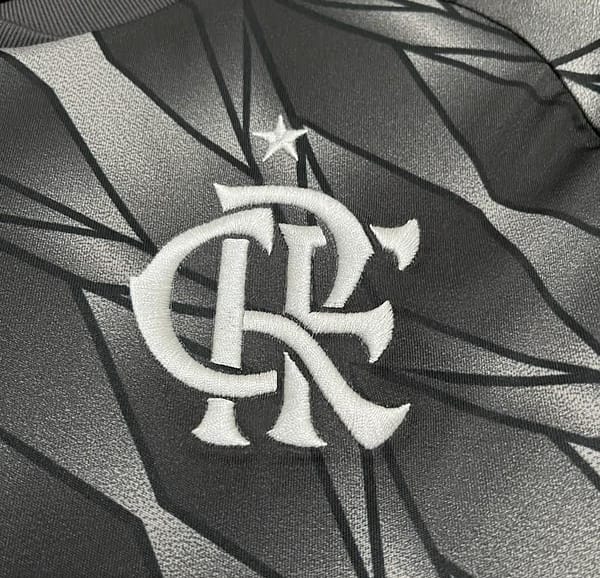 24/25 Womens Flamengo Third Black Jersey  NO Sponsor - Image 8