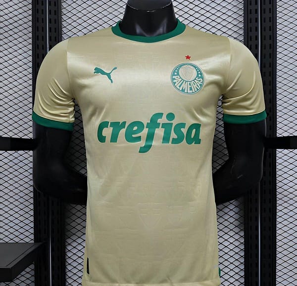 Player Version 24/25 Palmeiras Third Golden Jersey