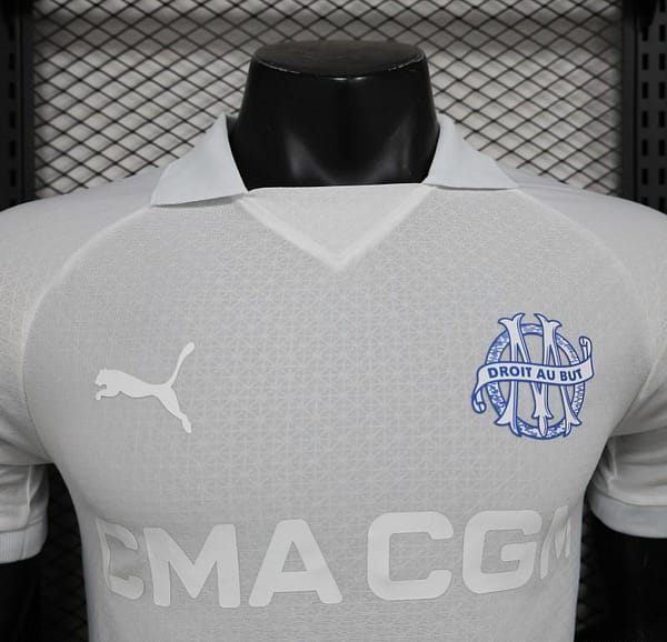 Player Version 24/25 Olympique Marseille 125th Anniversary White Jersey - Image 9