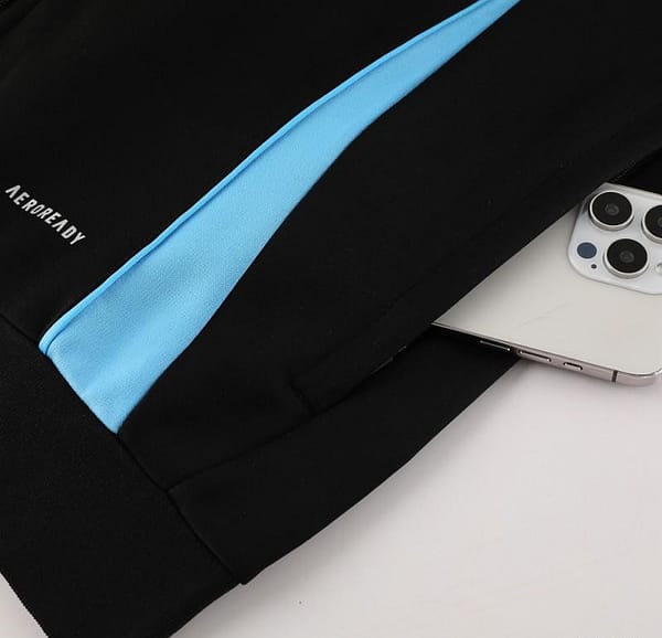 2024 Argentina Black Full Zipper Jacket +Long Pants - Image 6