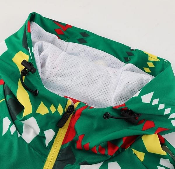 2024 Senegal Green Hoodie Full Zipper Jacket +Long Pants - Image 6