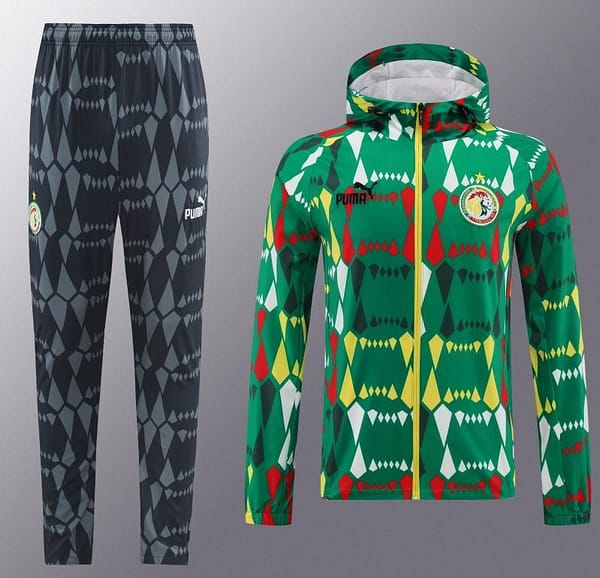 2024 Senegal Green Hoodie Full Zipper Jacket +Long Pants - Image 17