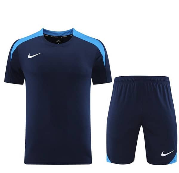 24/25 Nike Navy/Blue Short Sleeve Jersey+Shorts - Image 23