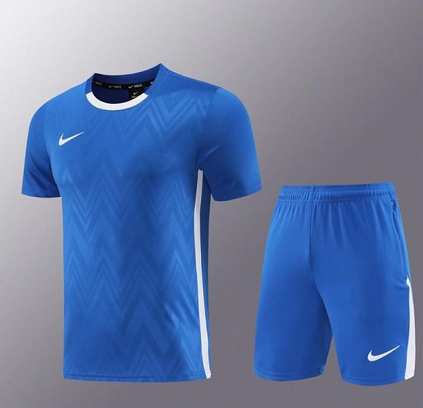 24/25 Nike Blue Short Sleeve Jersey+Shorts - Image 10