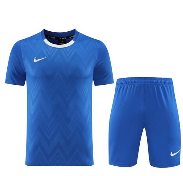 24/25 Nike Blue Short Sleeve Jersey+Shorts - Image 12