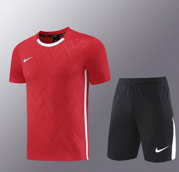 24/25 Nike Red Short Sleeve Jersey+Shorts - Image 3