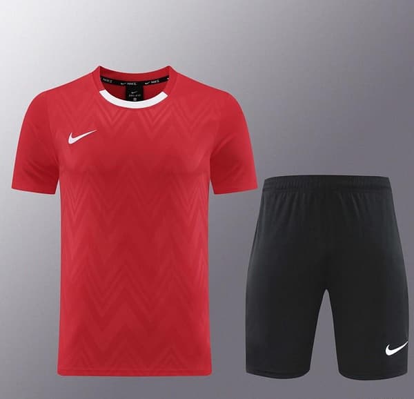 24/25 Nike Red Short Sleeve Jersey+Shorts - Image 4