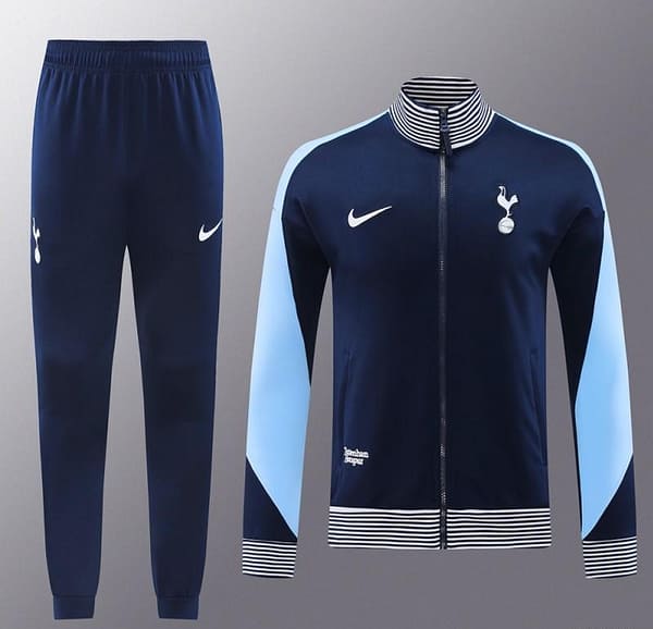 24/25 Tottenham Spur Navy Full Zipper Jacket +Long Pants - Image 16
