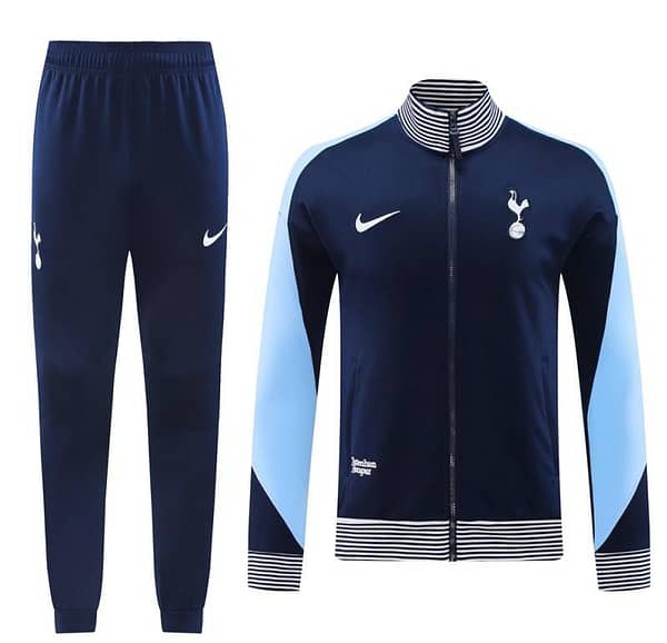 24/25 Tottenham Spur Navy Full Zipper Jacket +Long Pants - Image 17