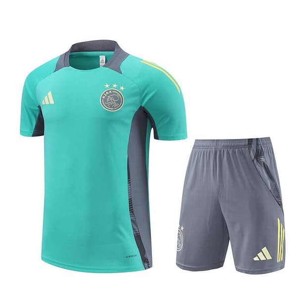 24/25 Ajax Green Short Sleeve Jersey+Shorts - Image 16