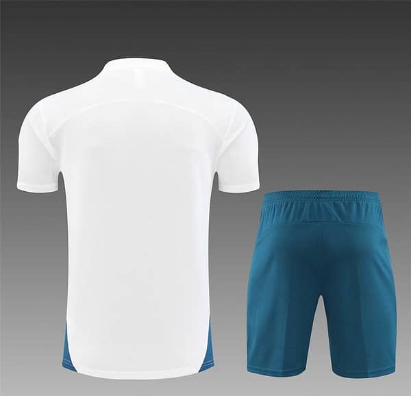 24/25 Olympique Marseille White Short Sleeve Jersey+Shorts - Image 13