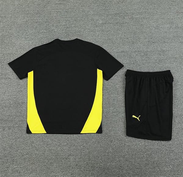 24/25 Borussia Dortmund Black Short Sleeve Jersey+Shorts - Image 2