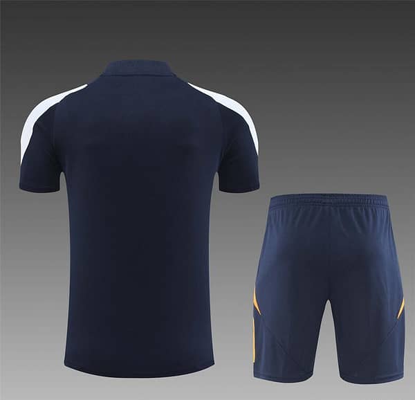 24/25 Real Madrid Navy White Short Sleeve Jersey+Shorts - Image 14