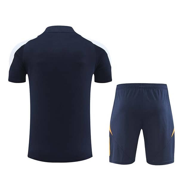 24/25 Real Madrid Navy White Short Sleeve Jersey+Shorts - Image 15
