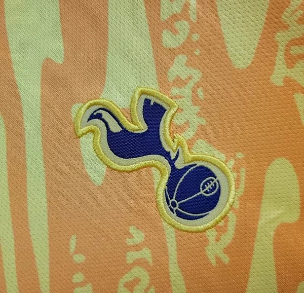 24/25 Kids Tottenham Hotspur Yellow Goalkeeper Jersey - Image 6