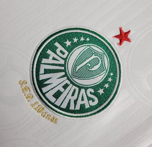 24/25 Women Palmeiras Away White Jersey - Image 6