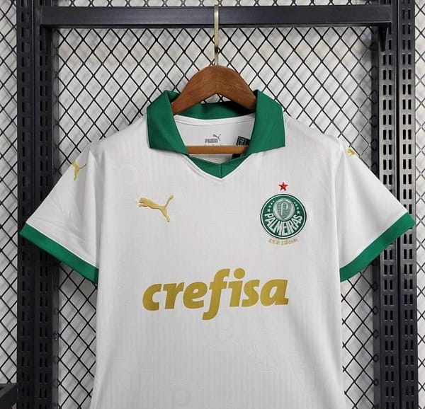 24/25 Women Palmeiras Away White Jersey - Image 7