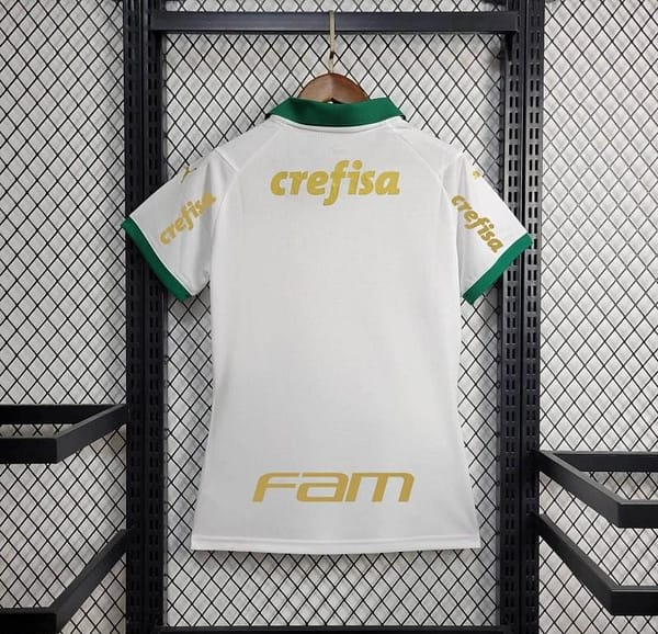 24/25 Women Palmeiras Away White Jersey + All Sponsors