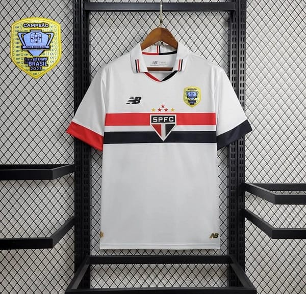24/25 Sao Paulo Home Jersey + All Sponsors - Image 3