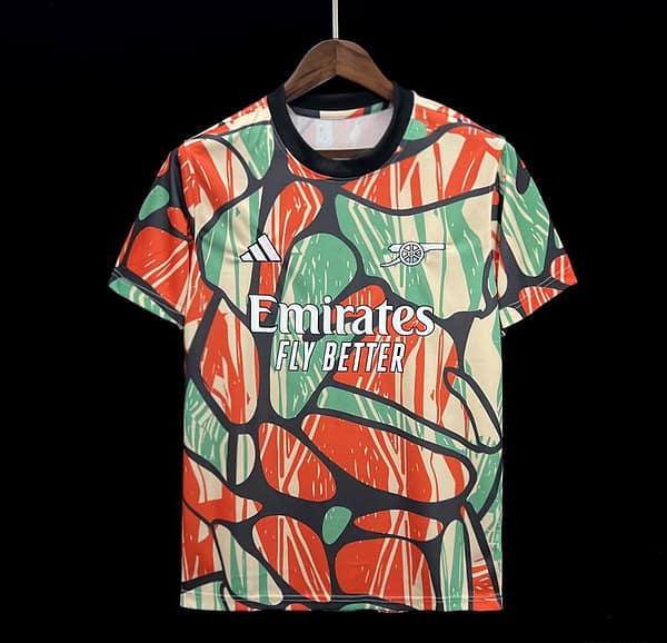 24/25 Arsenal Pre-match Mixed Color Special Jersey - Image 5