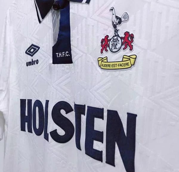 Retro 92/94 Tottenham Hotspur Home Soccer Jersey - Image 6