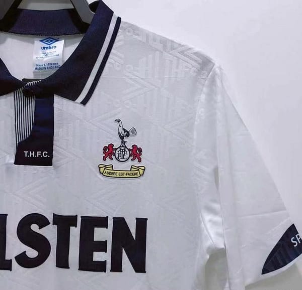 Retro 92/94 Tottenham Hotspur Home Soccer Jersey - Image 8