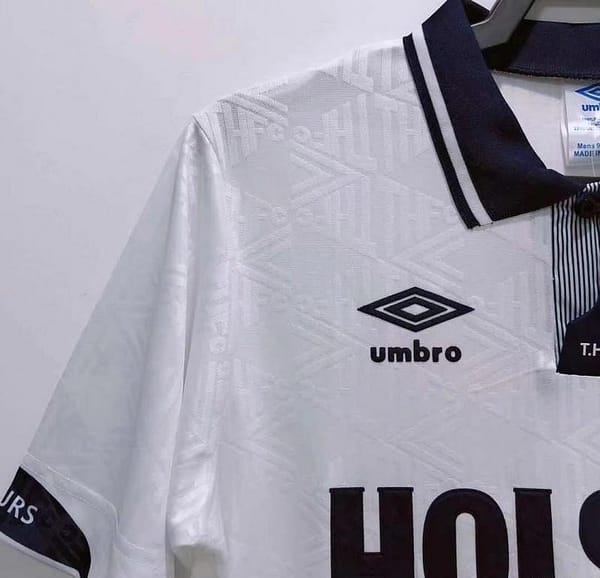 Retro 92/94 Tottenham Hotspur Home Soccer Jersey - Image 9