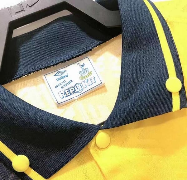 Retro 92/94 Tottenham Hotspur Away Soccer Jersey - Image 7